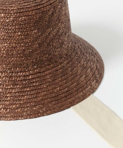 URBAN RESEARCH DOORS / アーバンリサーチ ドアーズ ハット | リボン麦わら帽子 | 詳細9