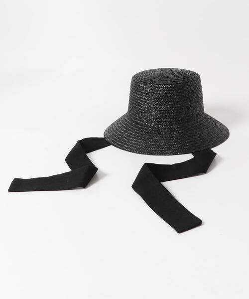 URBAN RESEARCH DOORS / アーバンリサーチ ドアーズ ハット | リボン麦わら帽子 | 詳細15