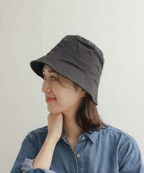 URBAN RESEARCH DOORS / アーバンリサーチ ドアーズ ハット | コットンリネンパネルハット | 詳細7