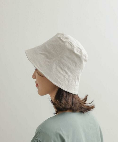 URBAN RESEARCH DOORS / アーバンリサーチ ドアーズ ハット | コットンリネンパネルハット | 詳細10