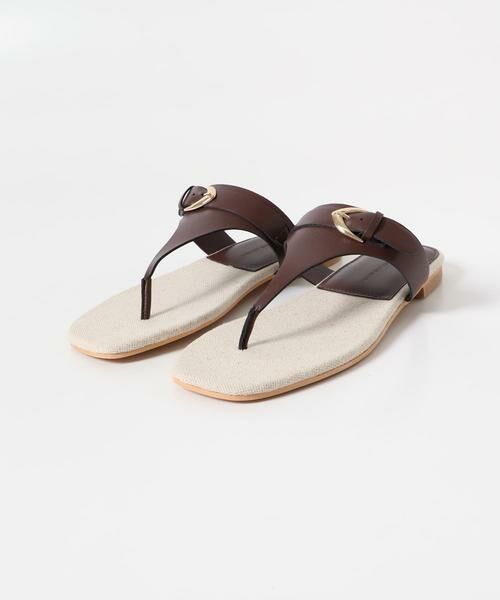 URBAN RESEARCH DOORS / アーバンリサーチ ドアーズ サンダル | キャンバスコンビトングサンダル | 詳細3