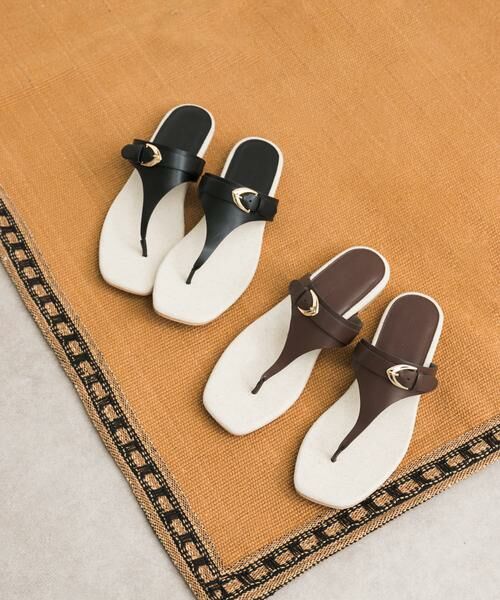 URBAN RESEARCH DOORS / アーバンリサーチ ドアーズ サンダル | キャンバスコンビトングサンダル | 詳細6