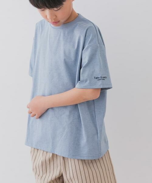 URBAN RESEARCH DOORS / アーバンリサーチ ドアーズ トップス | 『吸水速乾/接触冷感/イージーケア』『親子リンク』クイックドライショートスリーブTシャツ(KIDS) | 詳細14