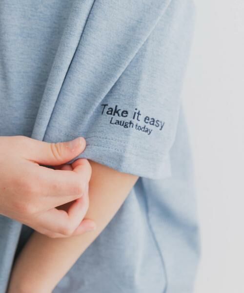 URBAN RESEARCH DOORS / アーバンリサーチ ドアーズ トップス | 『吸水速乾/接触冷感/イージーケア』『親子リンク』クイックドライショートスリーブTシャツ(KIDS) | 詳細5