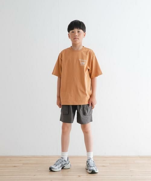 URBAN RESEARCH DOORS / アーバンリサーチ ドアーズ トップス | 『親子リンク/別注』MANHATTAN PORTAGE×DOORS　1ポイントプリントT(KIDS) | 詳細10