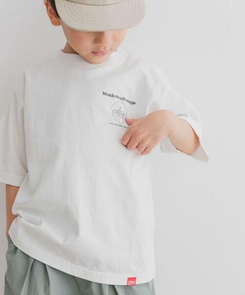 URBAN RESEARCH DOORS / アーバンリサーチ ドアーズ トップス | 『親子リンク/別注』MANHATTAN PORTAGE×DOORS　1ポイントプリントT(KIDS) | 詳細15