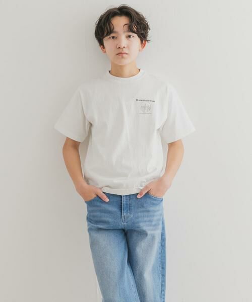 URBAN RESEARCH DOORS / アーバンリサーチ ドアーズ トップス | 『親子リンク/別注』MANHATTAN PORTAGE×DOORS　1ポイントプリントT(KIDS) | 詳細23