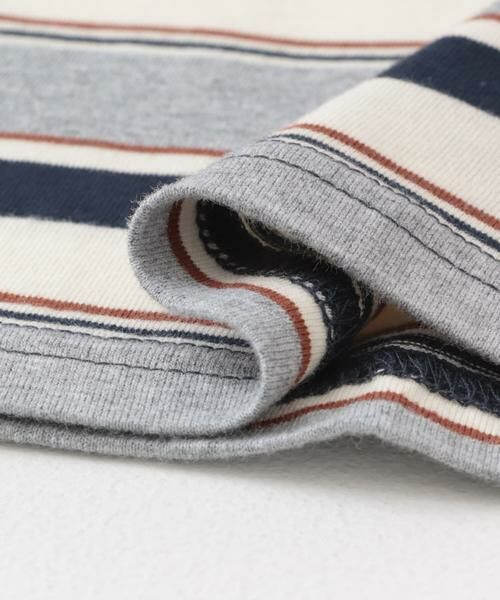 URBAN RESEARCH DOORS / アーバンリサーチ ドアーズ トップス | 『WEB/一部店舗限定サイズ』マルチボーダールーズTシャツ(KIDS) | 詳細22