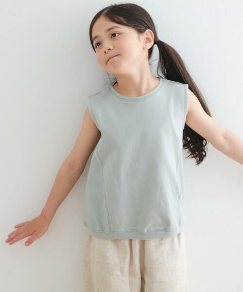 URBAN RESEARCH DOORS / アーバンリサーチ ドアーズ トップス | 『WEB/一部店舗限定サイズ』ヘビーウェイトコクーンスリーブ(KIDS) | 詳細14