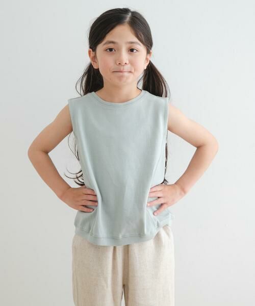 URBAN RESEARCH DOORS / アーバンリサーチ ドアーズ トップス | 『WEB/一部店舗限定サイズ』ヘビーウェイトコクーンスリーブ(KIDS) | 詳細15