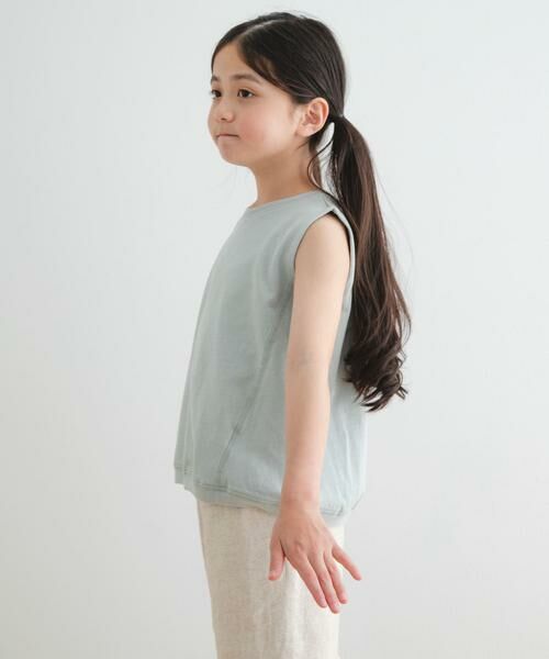 URBAN RESEARCH DOORS / アーバンリサーチ ドアーズ トップス | 『WEB/一部店舗限定サイズ』ヘビーウェイトコクーンスリーブ(KIDS) | 詳細17