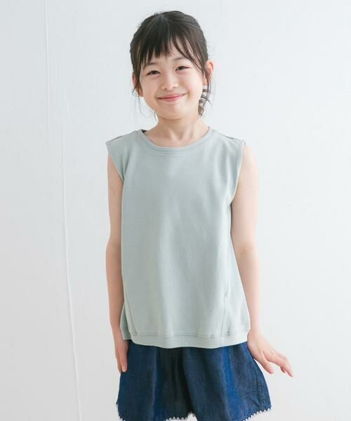 URBAN RESEARCH DOORS / アーバンリサーチ ドアーズ トップス | 『WEB/一部店舗限定サイズ』ヘビーウェイトコクーンスリーブ(KIDS) | 詳細3