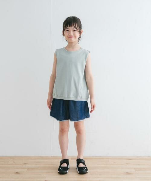 URBAN RESEARCH DOORS / アーバンリサーチ ドアーズ トップス | 『WEB/一部店舗限定サイズ』ヘビーウェイトコクーンスリーブ(KIDS) | 詳細4