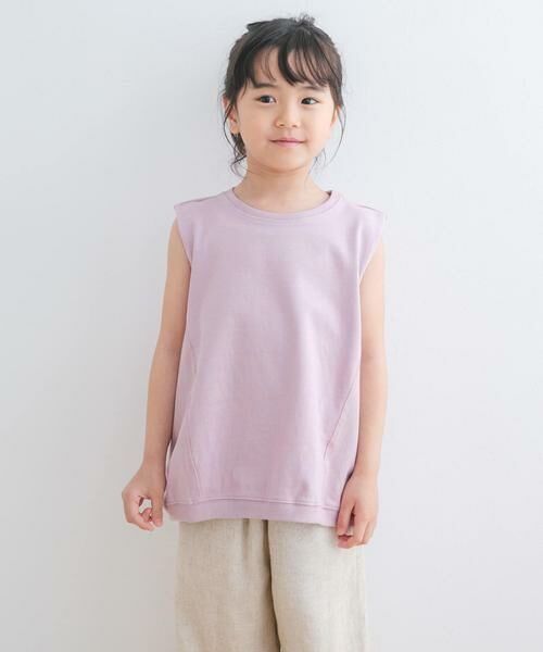 URBAN RESEARCH DOORS / アーバンリサーチ ドアーズ トップス | 『WEB/一部店舗限定サイズ』ヘビーウェイトコクーンスリーブ(KIDS) | 詳細21