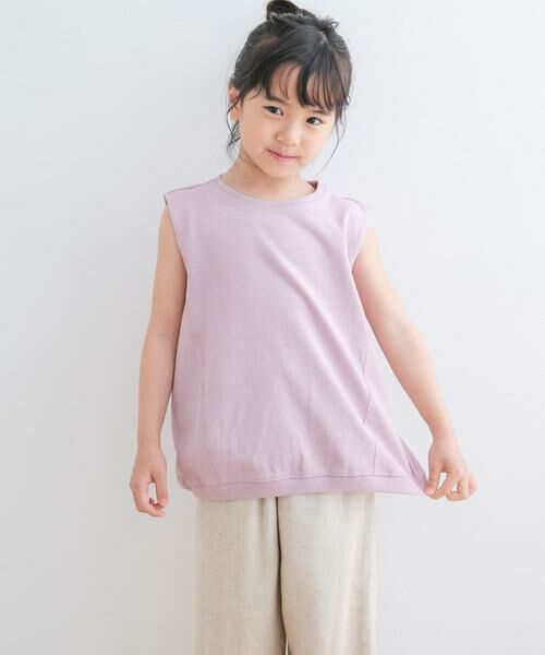 URBAN RESEARCH DOORS / アーバンリサーチ ドアーズ トップス | 『WEB/一部店舗限定サイズ』ヘビーウェイトコクーンスリーブ(KIDS) | 詳細22