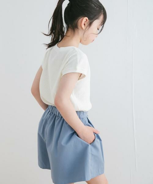 URBAN RESEARCH DOORS / アーバンリサーチ ドアーズ トップス | 『WEB/一部店舗限定サイズ』変形ワッフルノースリーブプルオーバー(KIDS) | 詳細1