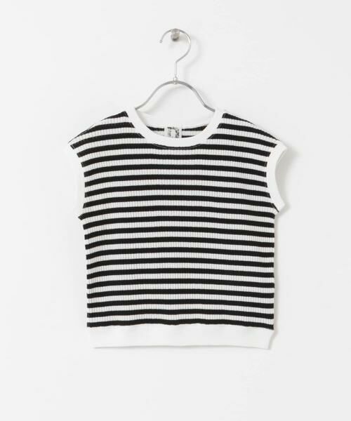 URBAN RESEARCH DOORS / アーバンリサーチ ドアーズ トップス | 『WEB/一部店舗限定サイズ』変形ワッフルノースリーブプルオーバー(KIDS) | 詳細25