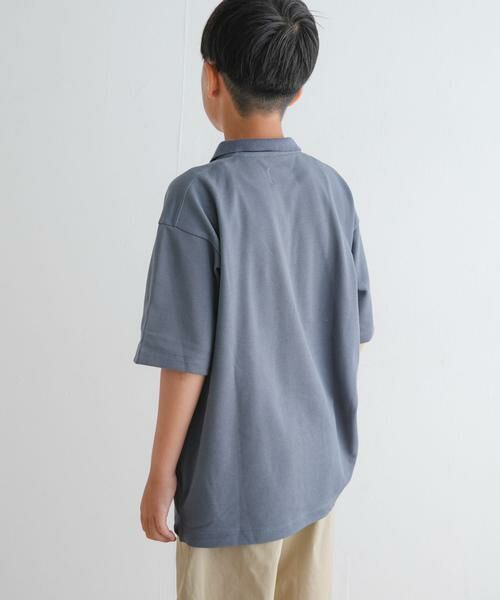 URBAN RESEARCH DOORS / アーバンリサーチ ドアーズ トップス | 『WEB/一部店舗限定』『別注』PENNEYS×DOORS　THEFOX鹿の子ポロシャツ(KIDS) | 詳細3