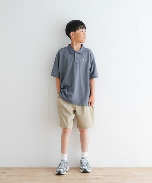 URBAN RESEARCH DOORS / アーバンリサーチ ドアーズ トップス | 『WEB/一部店舗限定』『別注』PENNEYS×DOORS　THEFOX鹿の子ポロシャツ(KIDS) | 詳細7