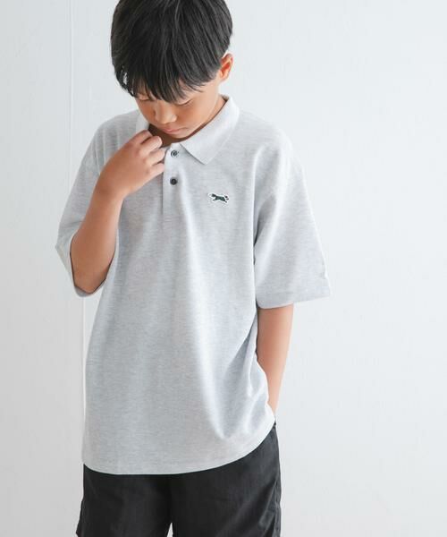 URBAN RESEARCH DOORS / アーバンリサーチ ドアーズ トップス | 『WEB/一部店舗限定』『別注』PENNEYS×DOORS　THEFOX鹿の子ポロシャツ(KIDS) | 詳細11