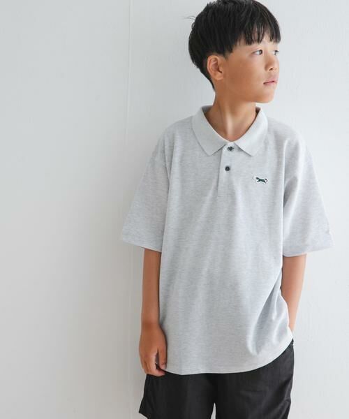 URBAN RESEARCH DOORS / アーバンリサーチ ドアーズ トップス | 『WEB/一部店舗限定』『別注』PENNEYS×DOORS　THEFOX鹿の子ポロシャツ(KIDS) | 詳細12