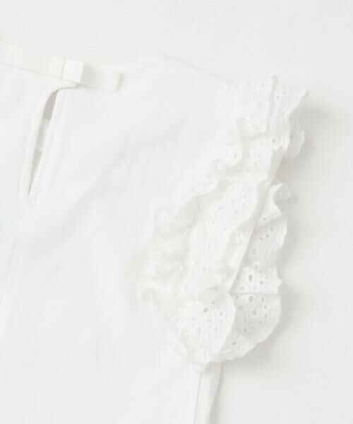 URBAN RESEARCH DOORS / アーバンリサーチ ドアーズ トップス | 袖レースフレンチスリーブカットソー(KIDS) | 詳細23