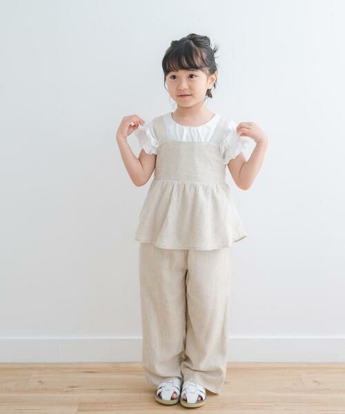 URBAN RESEARCH DOORS / アーバンリサーチ ドアーズ トップス | 袖レースフレンチスリーブカットソー(KIDS) | 詳細21