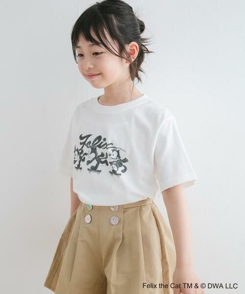 URBAN RESEARCH DOORS / アーバンリサーチ ドアーズ トップス | 『WEB/一部店舗限定サイズ』『別注』FELIX/Tシャツ(KIDS) | 詳細2