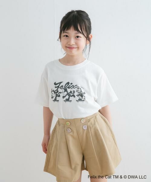 URBAN RESEARCH DOORS / アーバンリサーチ ドアーズ トップス | 『WEB/一部店舗限定サイズ』『別注』FELIX/Tシャツ(KIDS) | 詳細3