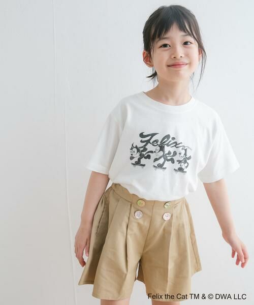 URBAN RESEARCH DOORS / アーバンリサーチ ドアーズ トップス | 『WEB/一部店舗限定サイズ』『別注』FELIX/Tシャツ(KIDS) | 詳細4