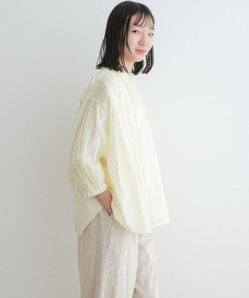 URBAN RESEARCH DOORS / アーバンリサーチ ドアーズ トップス | 『WEB/一部店舗限定』『親子リンク』コットンボイルギャザーブラウス(KIDS) | 詳細2