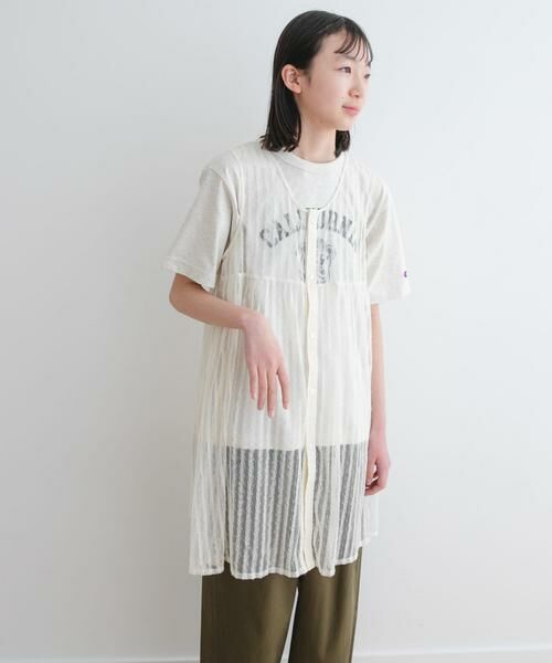 URBAN RESEARCH DOORS / アーバンリサーチ ドアーズ トップス | 『WEB/一部店舗限定サイズ』チュールチュニック(KIDS) | 詳細10