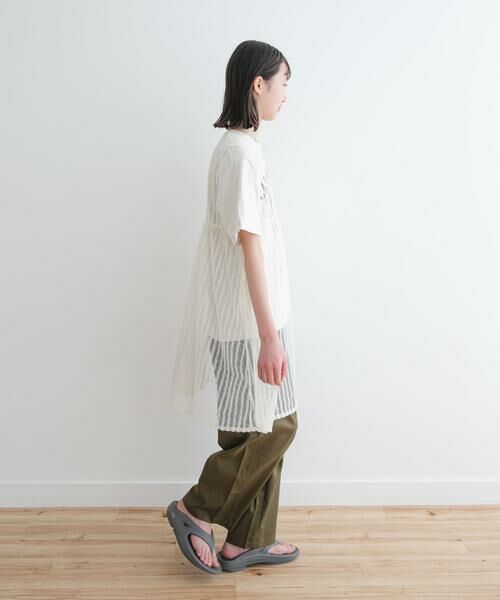 URBAN RESEARCH DOORS / アーバンリサーチ ドアーズ トップス | 『WEB/一部店舗限定サイズ』チュールチュニック(KIDS) | 詳細12