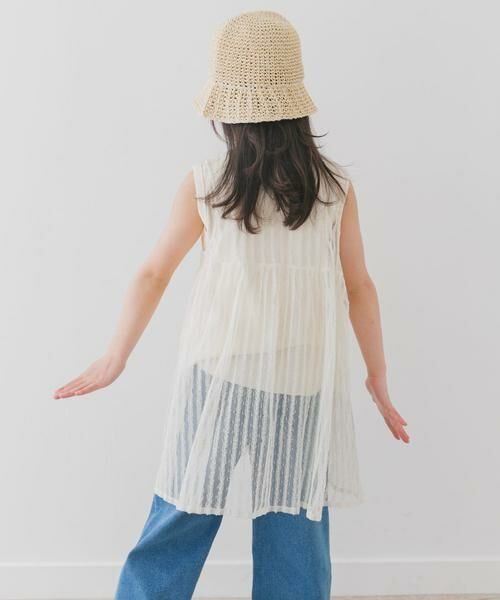 URBAN RESEARCH DOORS / アーバンリサーチ ドアーズ トップス | 『WEB/一部店舗限定サイズ』チュールチュニック(KIDS) | 詳細4