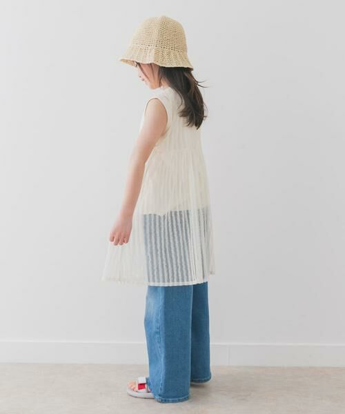 URBAN RESEARCH DOORS / アーバンリサーチ ドアーズ トップス | 『WEB/一部店舗限定サイズ』チュールチュニック(KIDS) | 詳細6