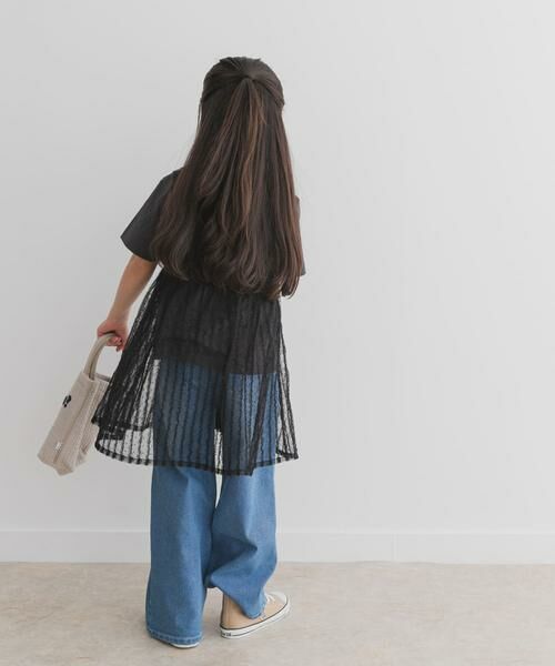 URBAN RESEARCH DOORS / アーバンリサーチ ドアーズ トップス | 『WEB/一部店舗限定サイズ』チュールチュニック(KIDS) | 詳細26