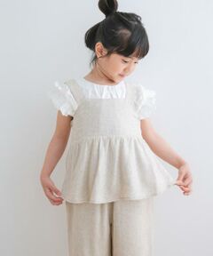 URBAN RESEARCH DOORS / アーバンリサーチ ドアーズ トップス | 『セットアップ対応』レーヨンリネンキャミソールブラウス(KIDS)