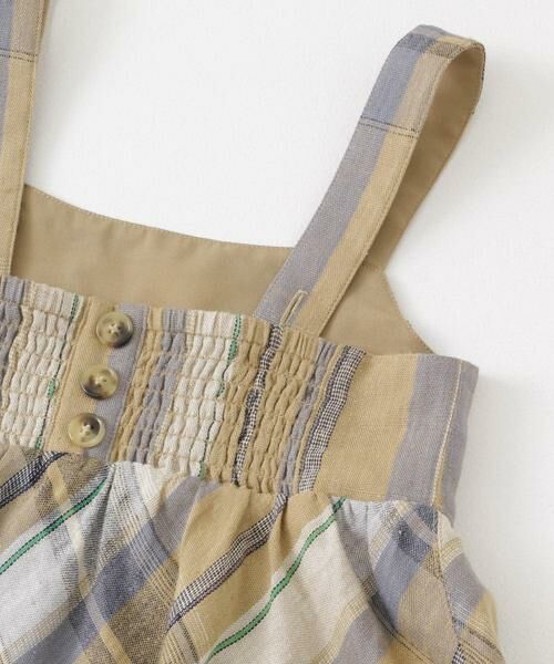 URBAN RESEARCH DOORS / アーバンリサーチ ドアーズ トップス | 『セットアップ対応』レーヨンリネンキャミソールブラウス(KIDS) | 詳細16