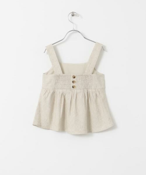 URBAN RESEARCH DOORS / アーバンリサーチ ドアーズ トップス | 『セットアップ対応』レーヨンリネンキャミソールブラウス(KIDS) | 詳細26
