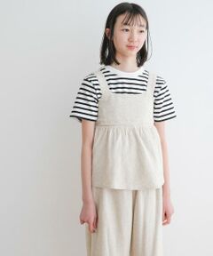 URBAN RESEARCH DOORS / アーバンリサーチ ドアーズ トップス | 『セットアップ対応』『WEB/一部店舗限定』レーヨンリネンキャミソールブラウス(KIDS)