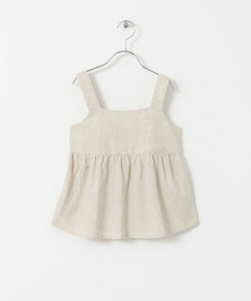 URBAN RESEARCH DOORS / アーバンリサーチ ドアーズ トップス | 『セットアップ対応』『WEB/一部店舗限定』レーヨンリネンキャミソールブラウス(KIDS) | 詳細16