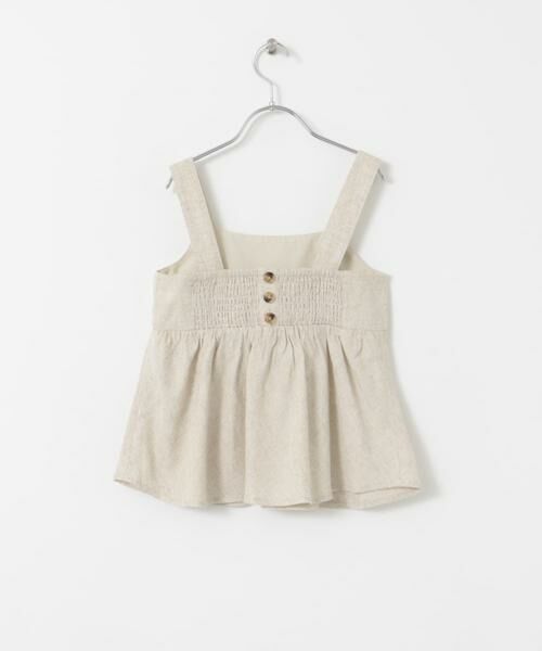 URBAN RESEARCH DOORS / アーバンリサーチ ドアーズ トップス | 『セットアップ対応』『WEB/一部店舗限定』レーヨンリネンキャミソールブラウス(KIDS) | 詳細17