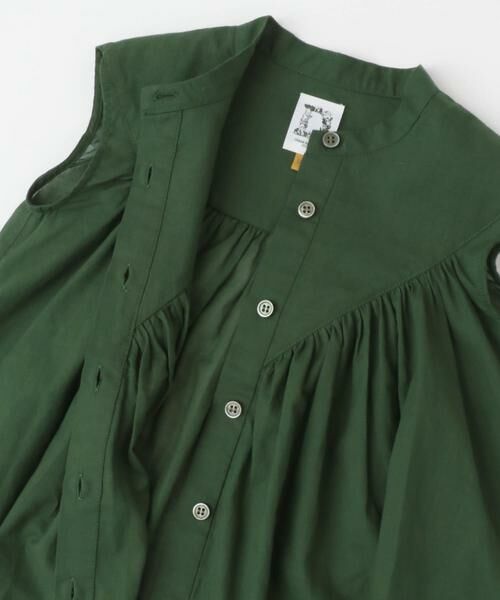 URBAN RESEARCH DOORS / アーバンリサーチ ドアーズ トップス | 『親子リンク』コットンボイルV切替ブラウス(KIDS) | 詳細21