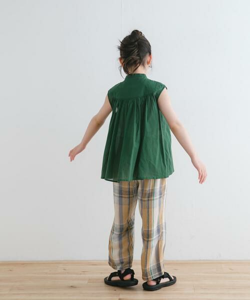 URBAN RESEARCH DOORS / アーバンリサーチ ドアーズ トップス | 『親子リンク』コットンボイルV切替ブラウス(KIDS) | 詳細8