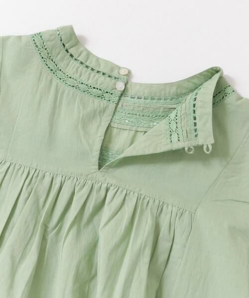 URBAN RESEARCH DOORS / アーバンリサーチ ドアーズ トップス | 『WEB/一部店舗限定』ハシゴレースシャーリングブラウス(KIDS) | 詳細5