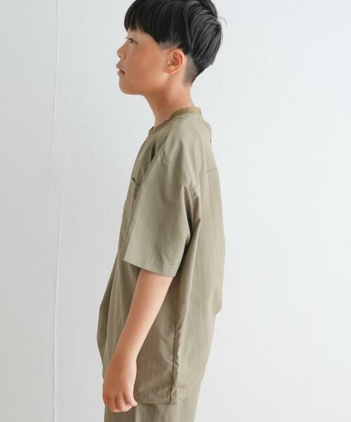 URBAN RESEARCH DOORS / アーバンリサーチ ドアーズ トップス | 『WEB/一部店舗限定』 『セットアップ対応』 撥水ドロストプルオーバー(KIDS) | 詳細1