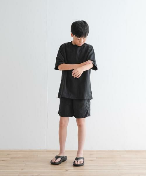 URBAN RESEARCH DOORS / アーバンリサーチ ドアーズ トップス | 『WEB/一部店舗限定』 『セットアップ対応』 撥水ドロストプルオーバー(KIDS) | 詳細18