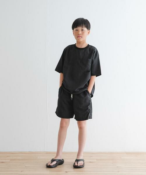 URBAN RESEARCH DOORS / アーバンリサーチ ドアーズ トップス | 『WEB/一部店舗限定』 『セットアップ対応』 撥水ドロストプルオーバー(KIDS) | 詳細19