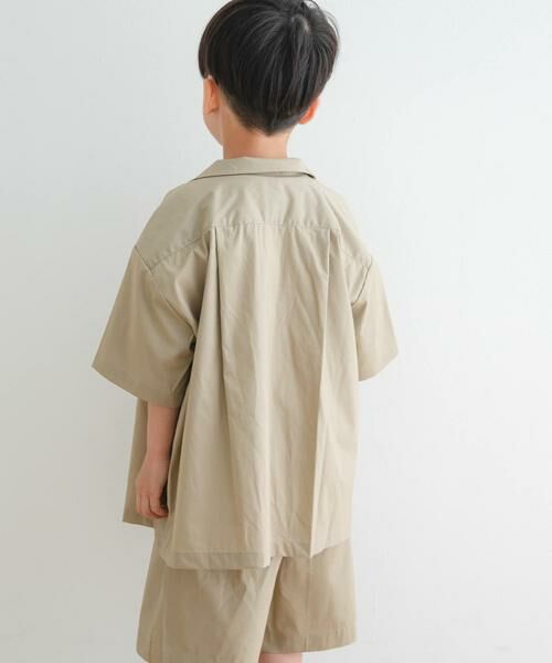 URBAN RESEARCH DOORS / アーバンリサーチ ドアーズ トップス | 『セットアップ対応』『UVカット』オープンカラーシャツ(KIDS) | 詳細26