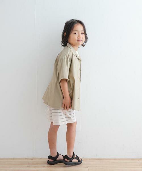 URBAN RESEARCH DOORS / アーバンリサーチ ドアーズ トップス | 『セットアップ対応』『UVカット』オープンカラーシャツ(KIDS) | 詳細22